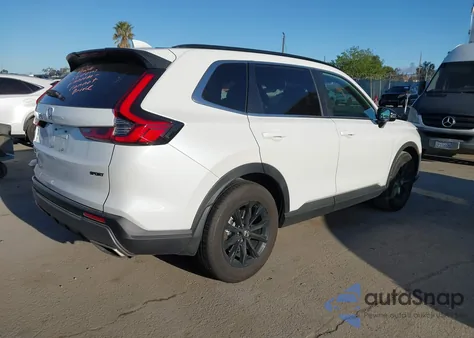 2025 Honda Cr-V Hybrid Sport из США, поврежденный, VIN 7FARS5H51SE023536